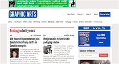 Desktop Screenshot of graphicartsmag.com